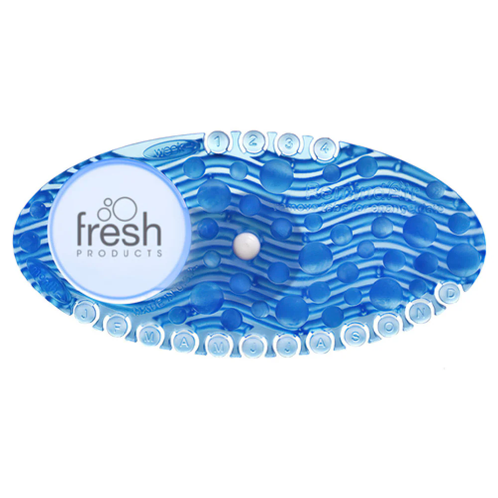 Royal Industries DEOD CURVE BLOSSOM Curve Air Freshener Cotton Blossom Scent Includes (2) Plastic Holders With An Adhesive Backing (10 Each Per Pack 6 Packs Per Case) Royal Industries DEOD CURVE BLOSSOM Curve Air Freshener Cotton Blossom Scent Includes (2) Plastic Holders With An Adhesive Backing (10 Each Per Pack 6 Packs Per Case)