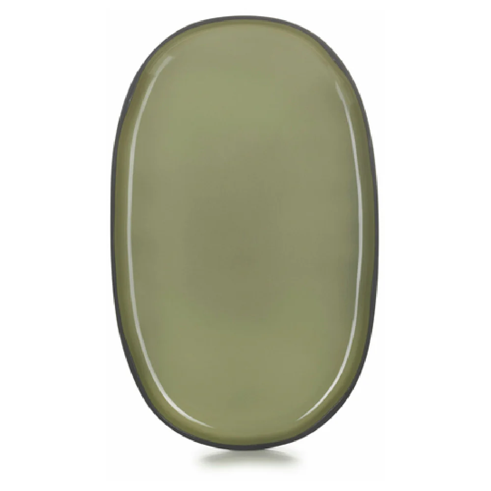 Revol 652762 14 Inch Oval Service Plate Porcelain Oven Microwave Dishwasher Safe