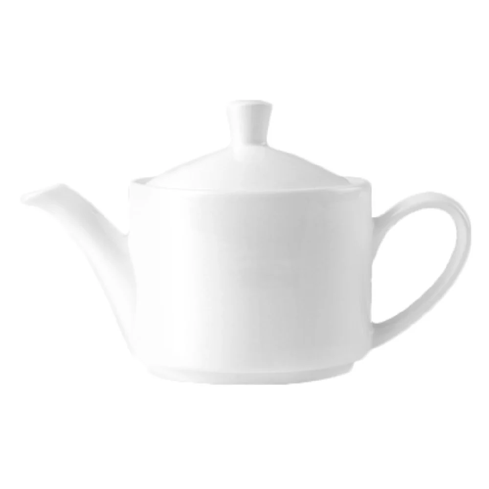 Steelite 9001C666 2.25 Inch Lid Cover Alumina Vitrified Stylish Smooth