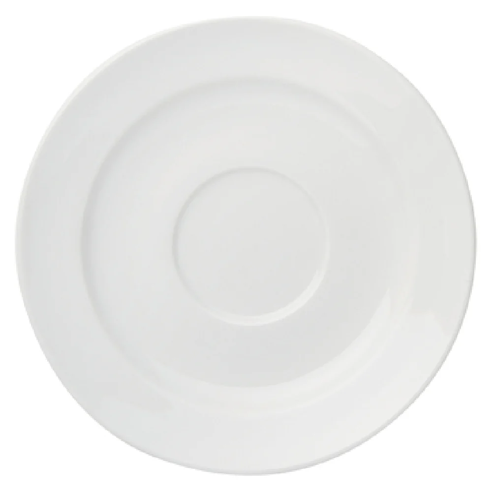 Arc Cardinal FJ833 6-1/8 Inch Commercial Porcelain Coffee Saucer White