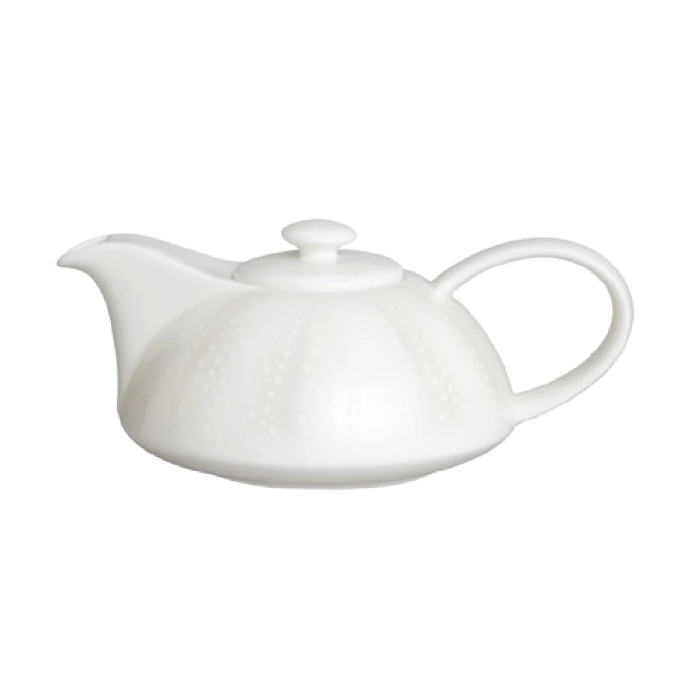 Steelite 82134AND0467 23.0 Oz Bone China Teapot with Lid - Case of 6 Steelite 82134AND0467 23.0 Oz Bone China Teapot with Lid - Case of 6