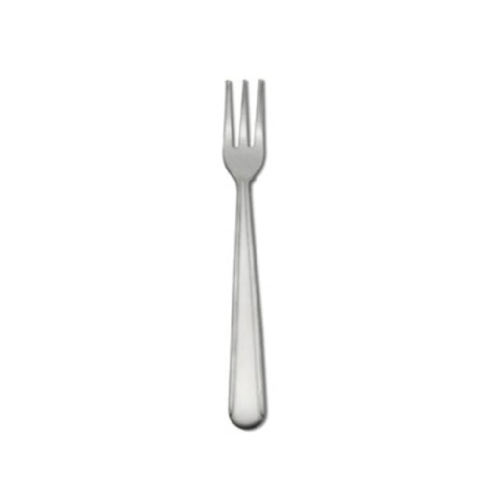 1880 Hospitality B421FOYF 5-3/4 Inch Oyster Cocktail Fork Linear Incised Handle 18/0 Stainless Steel