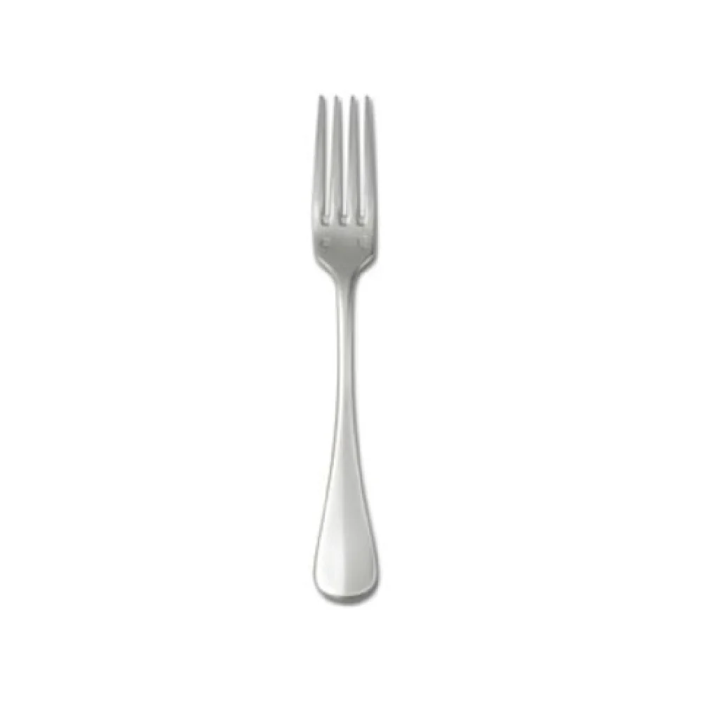 1880 Hospitality T018FDEF 7-1/4 Inch Teardrop Handle Dessert Fork 18/10 Stainless Steel