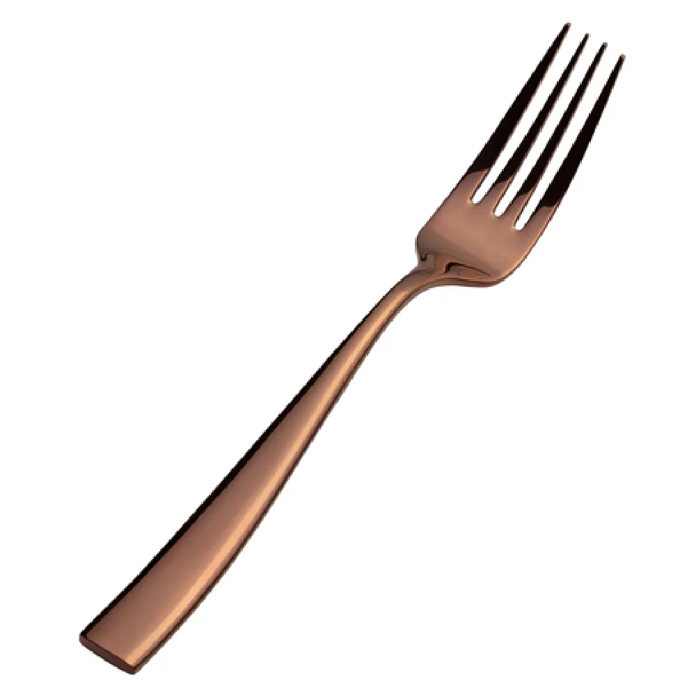 Bon Chef S3017RG 8-3/8 Inch Dinner Fork Rose Gold Mirror Finish Stainless Steel
