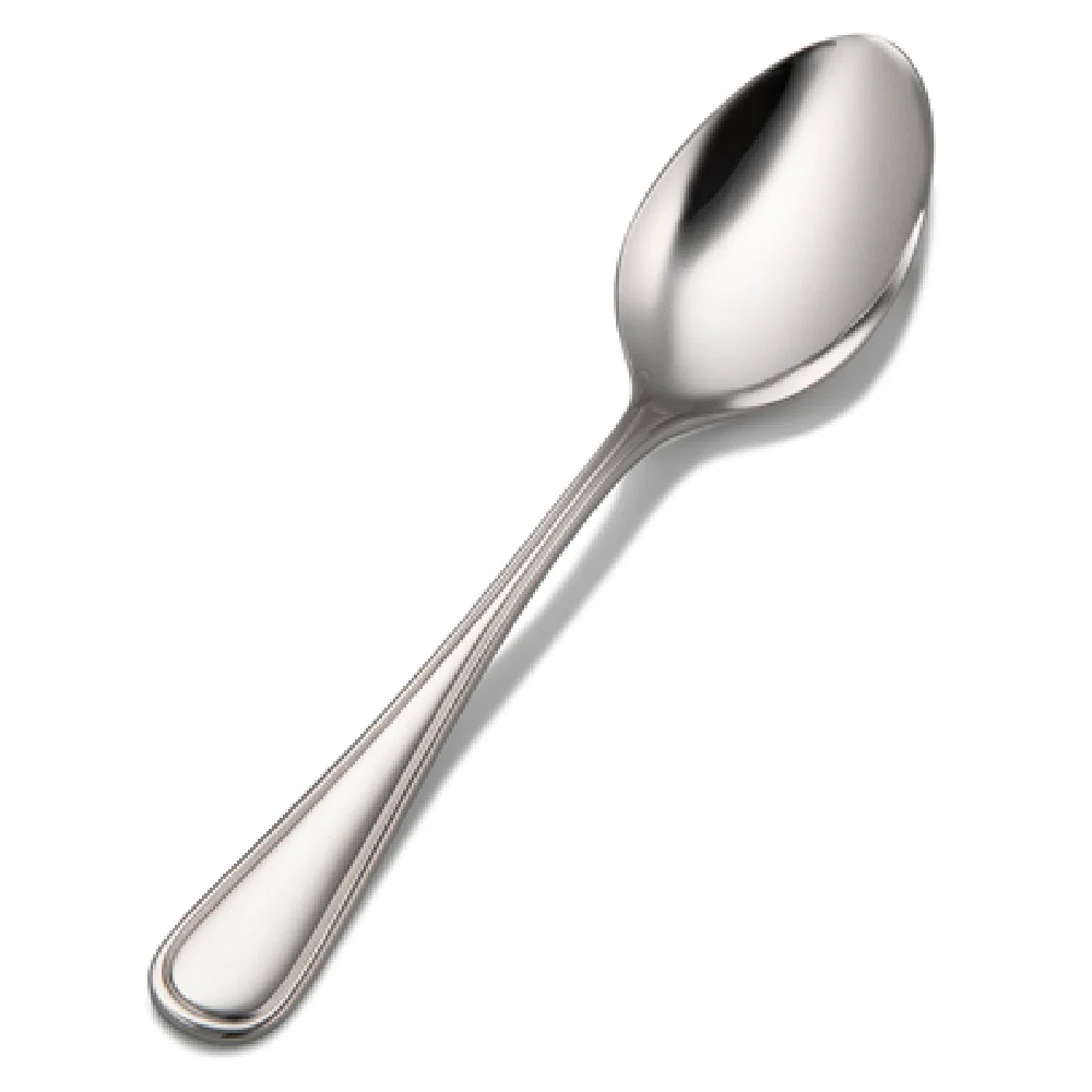 Bon Chef S4604 8.22 Inch Tablespoon Serving Spoon Mirror Finish 18/10 Stainless Steel