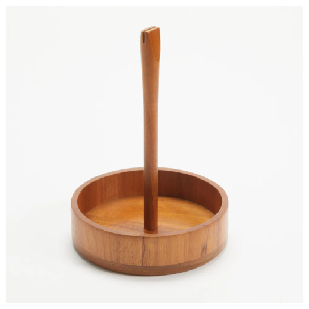 American Metalcraft CCAW7 7-1/4 Inch Diameter Condiment Caddy Wood Acacia American Metalcraft CCAW7 7-1/4 Inch Diameter Condiment Caddy Wood Acacia