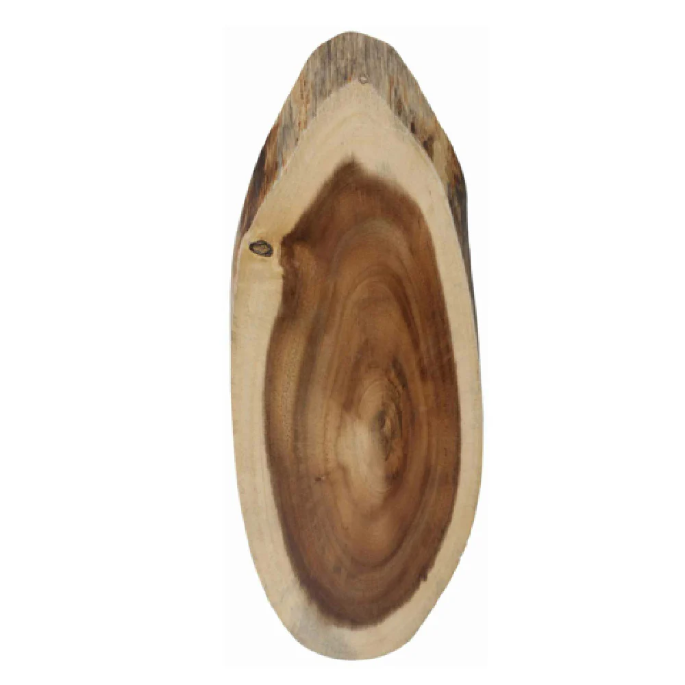 Tablecraft 11301 20 Inch Acacia Serving Board Oval Wood with Smooth Edges Tablecraft 11301 20 Inch Acacia Serving Board Oval Wood with Smooth Edges