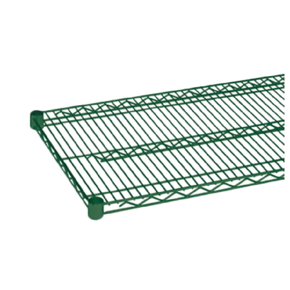 Thunder Group CMEP2148 48 Inch Wire Shelving Heavy Duty Epoxy Coated Green Thunder Group CMEP2148 48 Inch Wire Shelving Heavy Duty Epoxy Coated Green