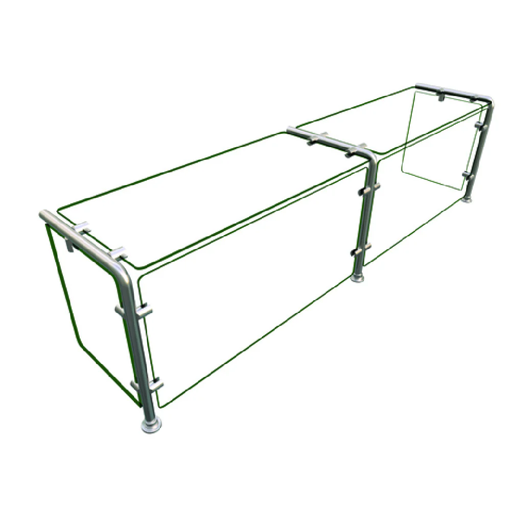Hatco EP11-06012 60 Inch Food Shield Full Service with Heat Tempered Glass