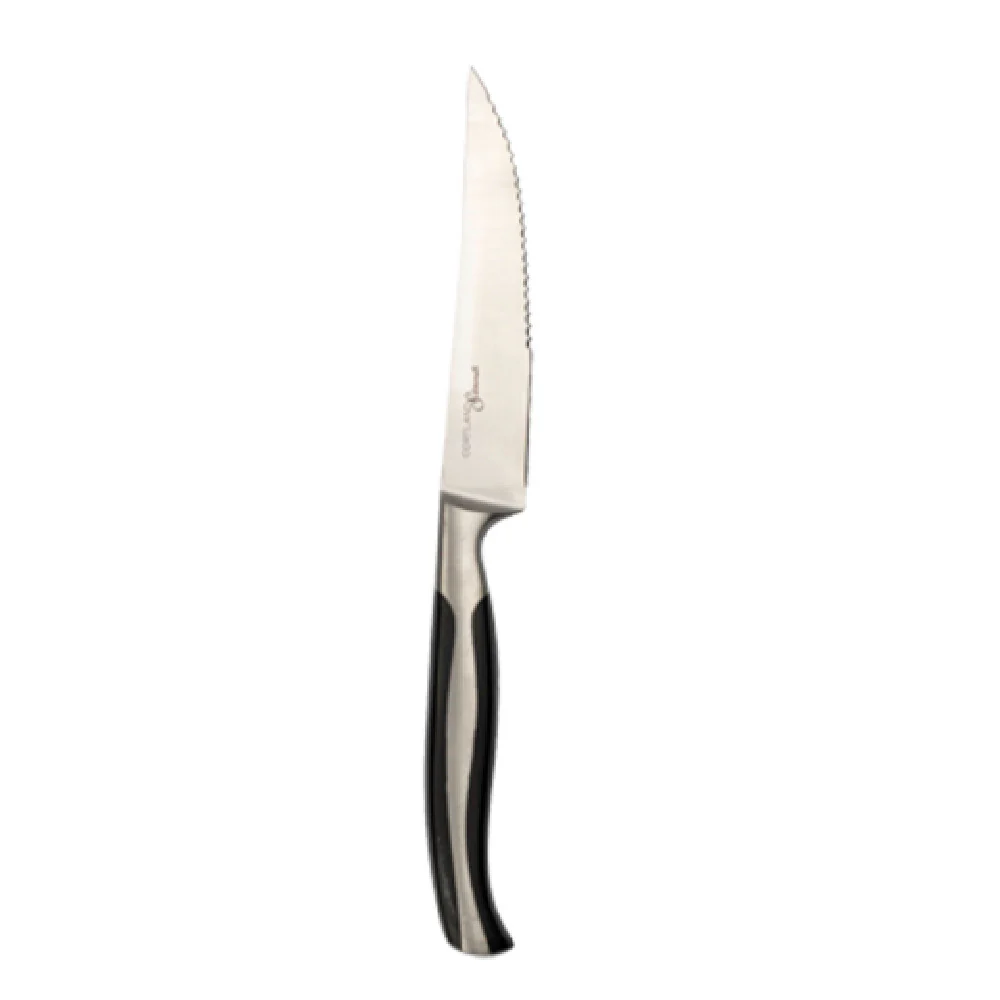 Steelite 5792WP056 4-1/2 Inch Blade 9-1/2 Inch Steak Knife ABS Forged Handle 13/0 Stainless Steel