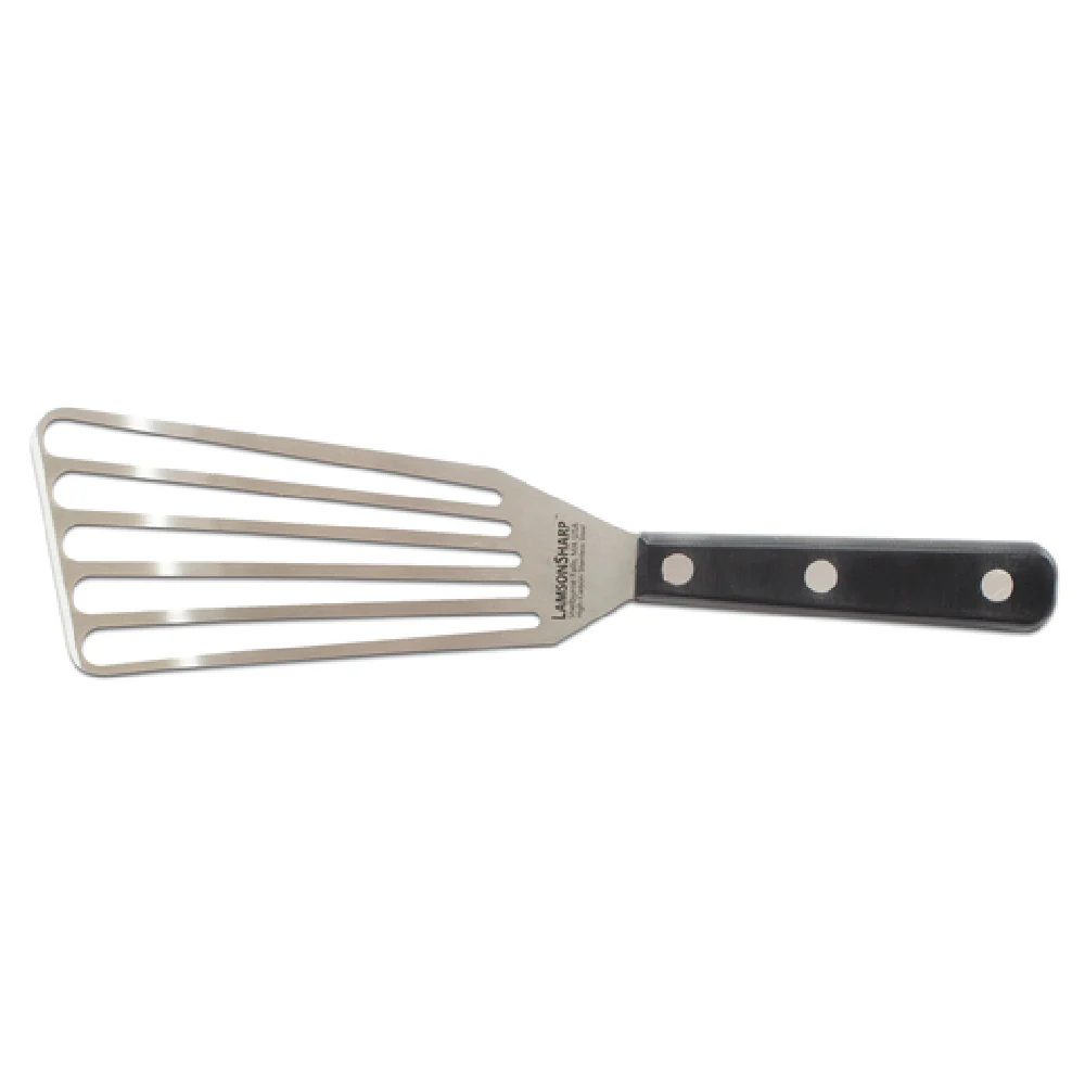 JB Prince M845 6 Inch Right Handed Slotted Turner Stainless Steel Polypropylene Black