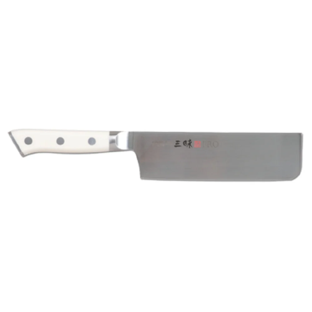 JB Prince Z240 6-1/2 Inch Blade Nakiri Knife Forged Corian White