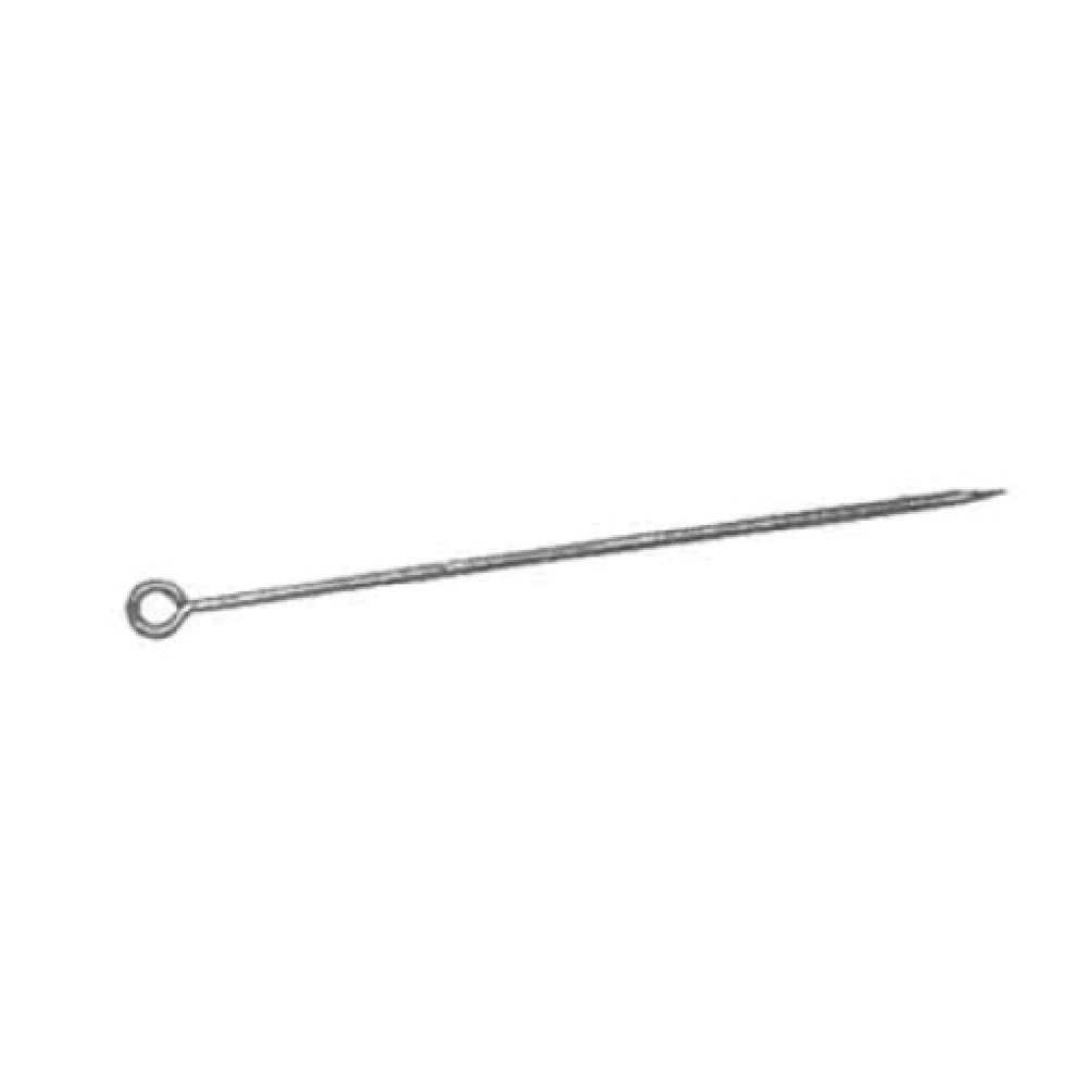 Stanton Trading 1195 12 Inch Round Skewer with Pointed End Stainless Steel Stanton Trading 1195 12 Inch Round Skewer with Pointed End Stainless Steel