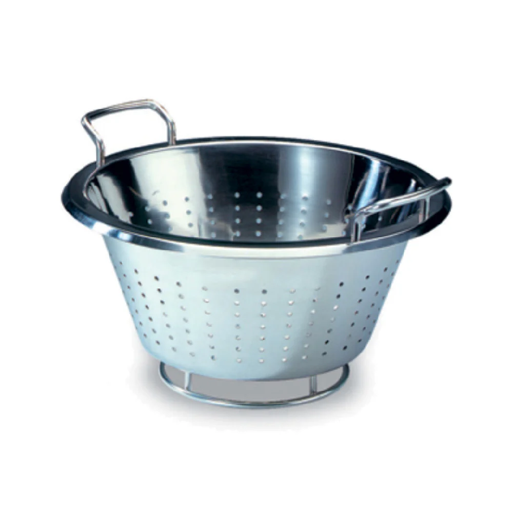 Matfer 713824 3-1/2 Quart Conical Colander with Handles Stainless Steel