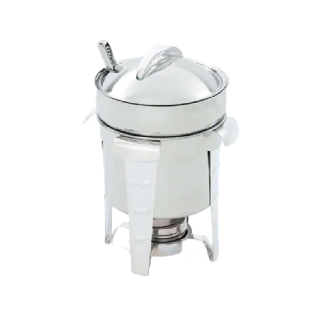 Vollrath 49524 7.4 Quart Marmite Stainless Steel with Rack and Fuel Holder Vollrath 49524 7.4 Quart Marmite Stainless Steel with Rack and Fuel Holder