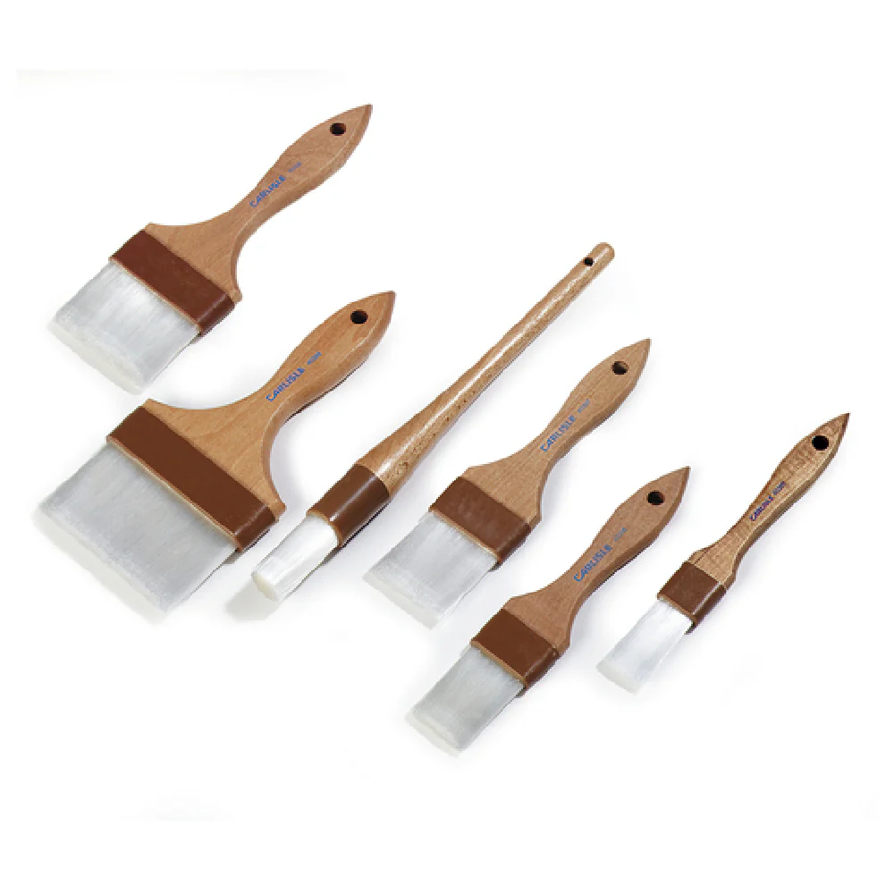 Carlisle 4039900 4 Inch Pastry Brush Hardwood Brown Epoxy-set Nylon Carlisle 4039900 4 Inch Pastry Brush Hardwood Brown Epoxy-set Nylon