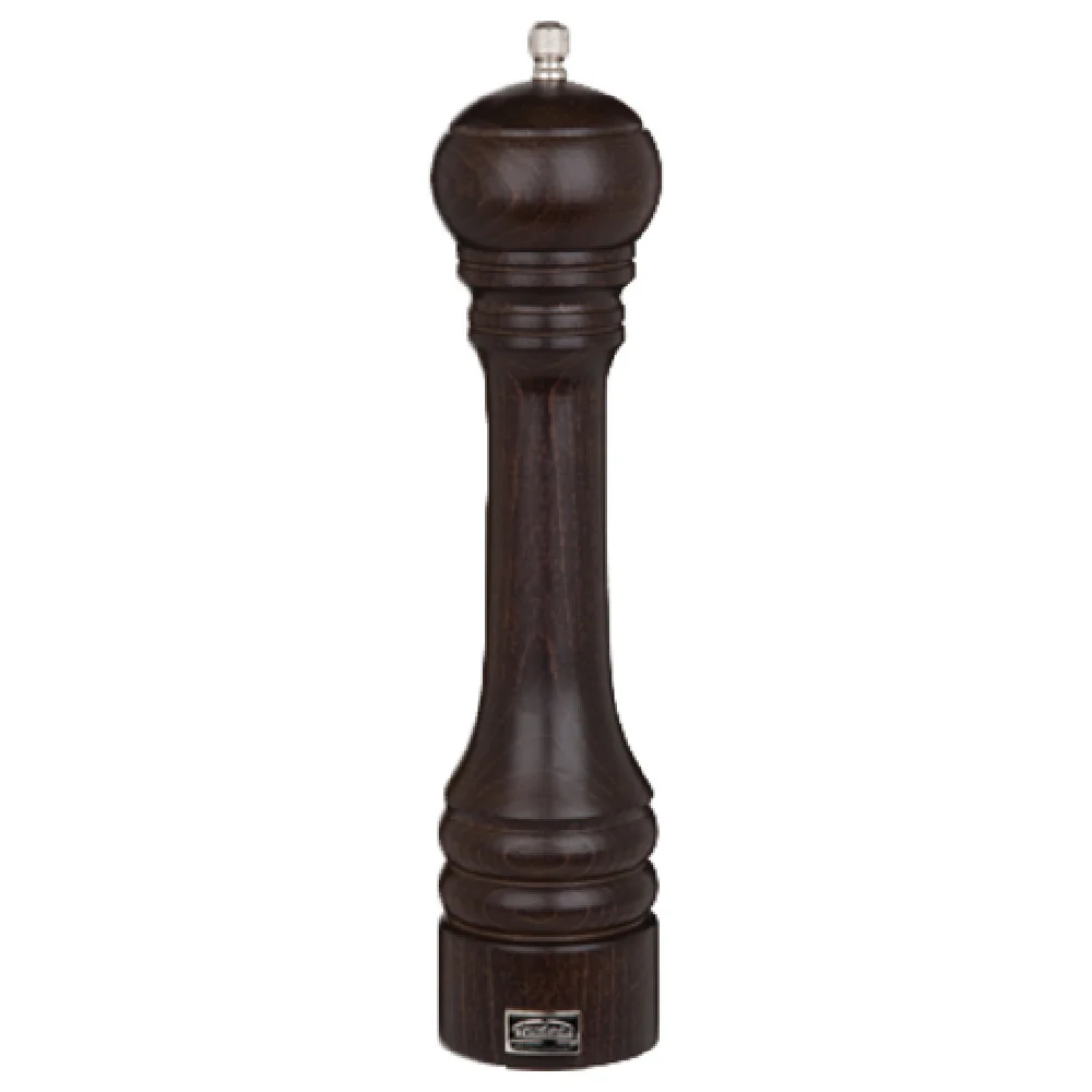 Steelite 6324T509 12 Inch Pepper Mill Trudeau Beechwood Chocolate Wood