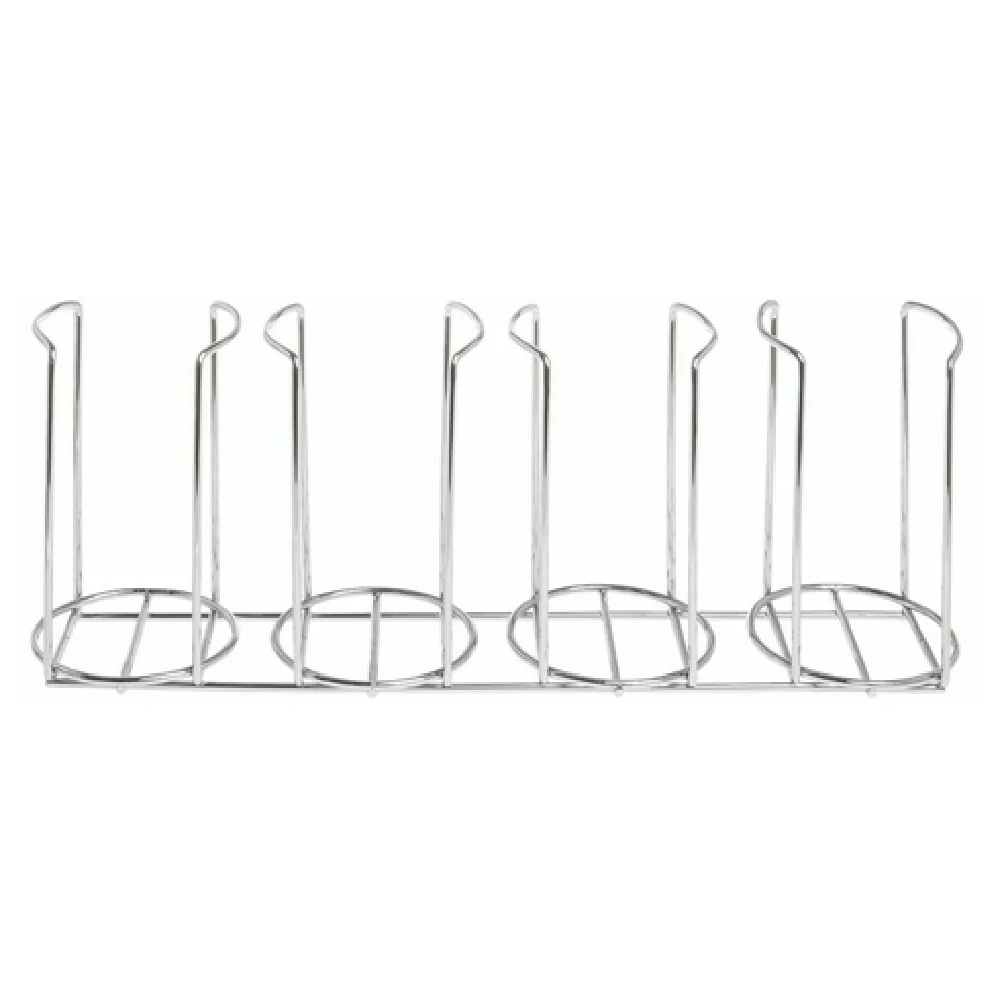 Hubert 80028 Cup/Lid Holder 4-compartment 4-1/4