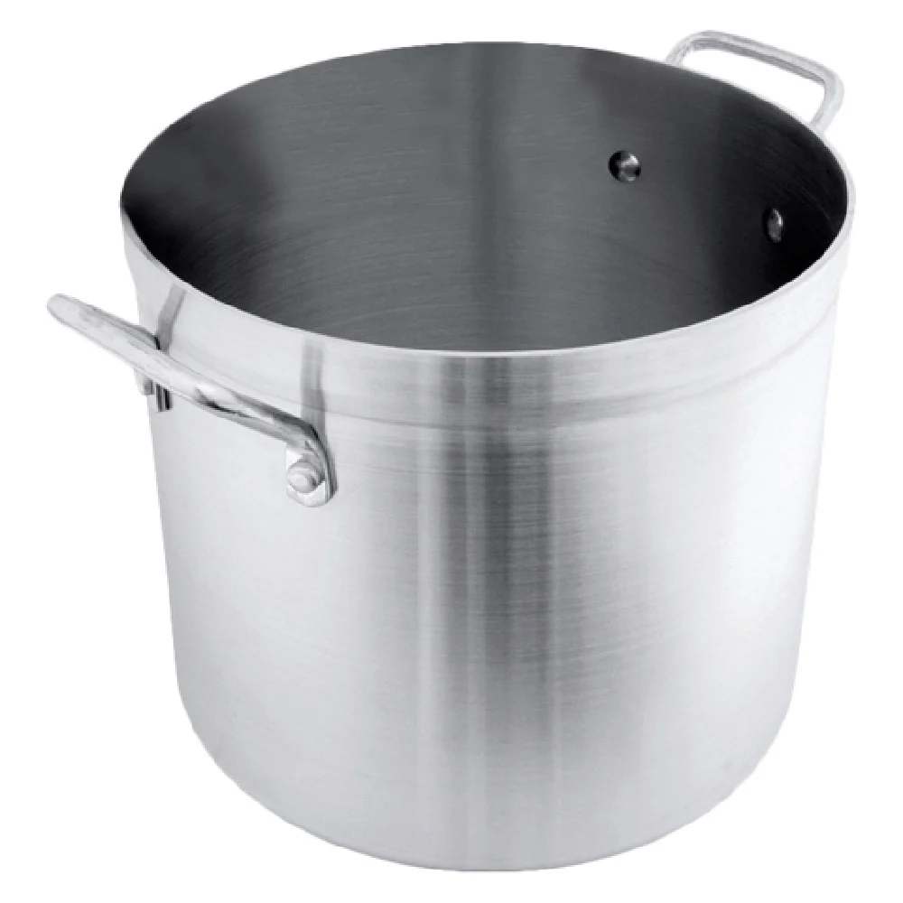 Crestware POT12 12 Quart Stock Pot Aluminum NSF Certified 11-1/8 Inch Diameter