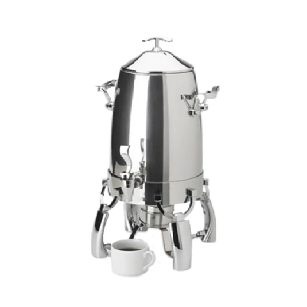 Vollrath 4635310 13-1/2 Inch 3 Gallon Canned Heat Coffee Urn with Heavy-gauge Stainless Steel Finish