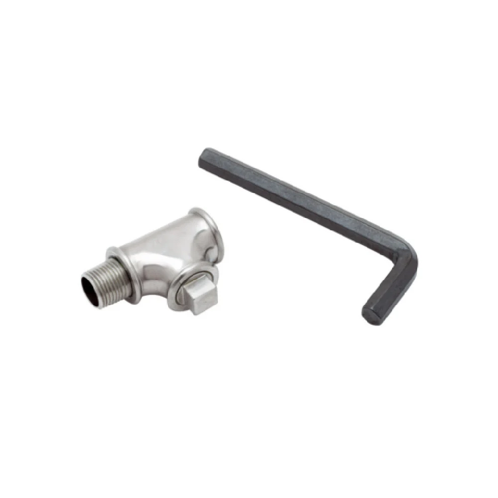 T&S Brass S-TEE-RGD 0.5 Inch Tee Assembly with EverSteel Stainless Steel
