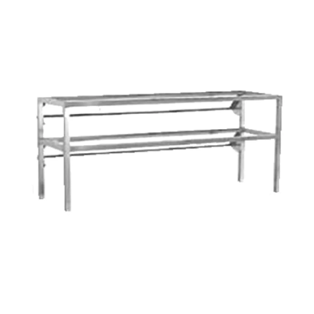 Randell RAN DGS72 72 Inch Double-Tier Overshelf with Adjustable Sneeze Guard Randell RAN DGS72 72 Inch Double-Tier Overshelf with Adjustable Sneeze Guard