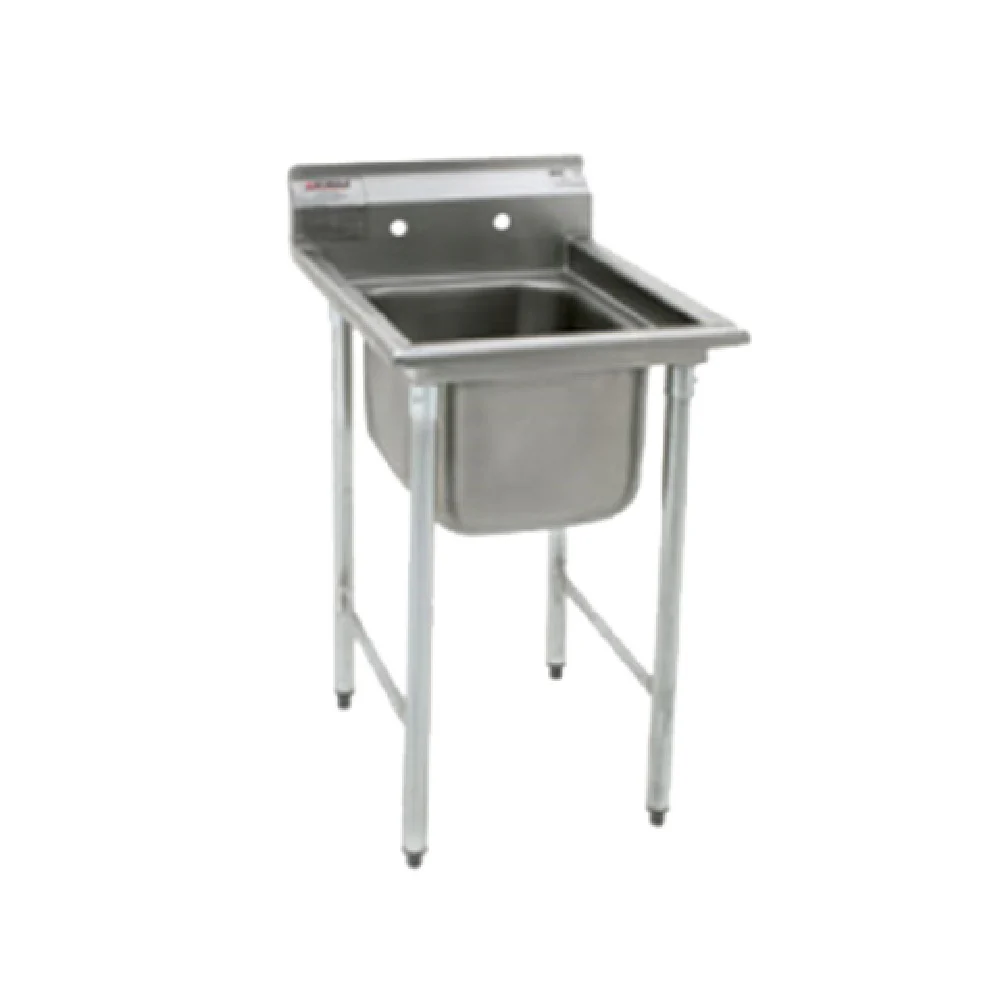 Eagle 414-18-1-X 25 Inch Commercial Sink 430 Stainless Steel One Compartment with 304 Bowl Eagle 414-18-1-X 25 Inch Commercial Sink 430 Stainless Steel One Compartment with 304 Bowl