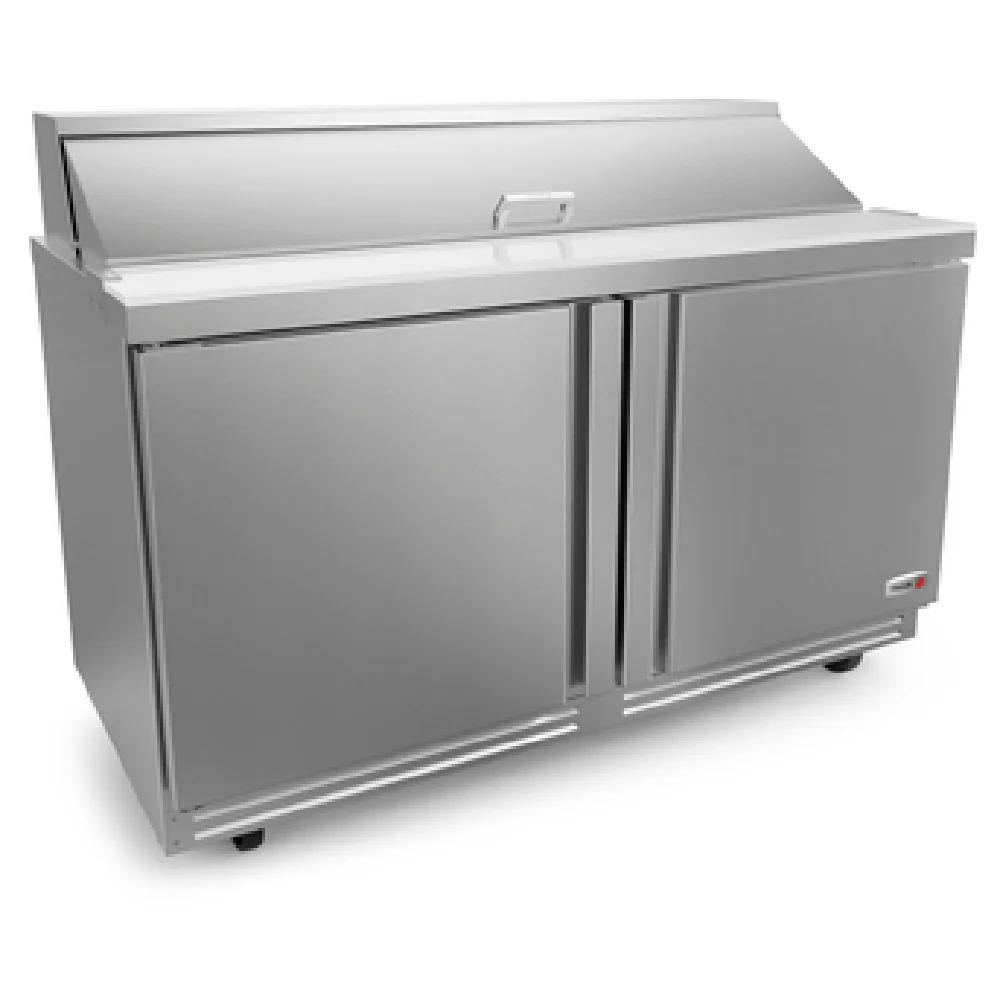Fagor Refrigeration FST-60-16-N 60 Inch Sandwich Salad Top Refrigerator with 16 Pans