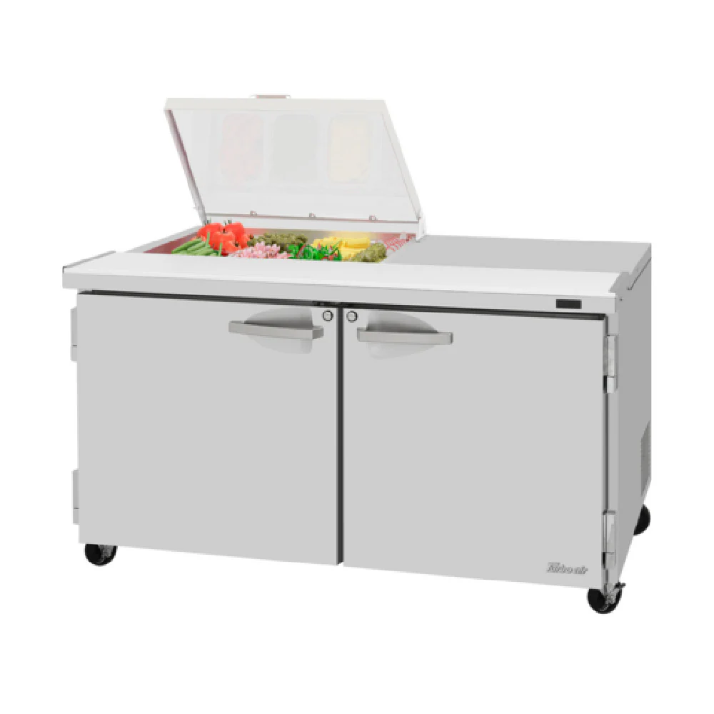 Turbo Air PST-60-08S-N-FCL 60 Inch Refrigerated Counter Sandwich Salad Unit 15 cu ft Turbo Air PST-60-08S-N-FCL 60 Inch Refrigerated Counter Sandwich Salad Unit 15 cu ft