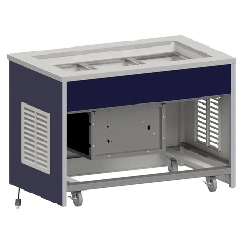 Atlas Metal INFRM-2 36 Inch Refrigerated Cold Food Counter Stainless Steel Top Atlas Metal INFRM-2 36 Inch Refrigerated Cold Food Counter Stainless Steel Top