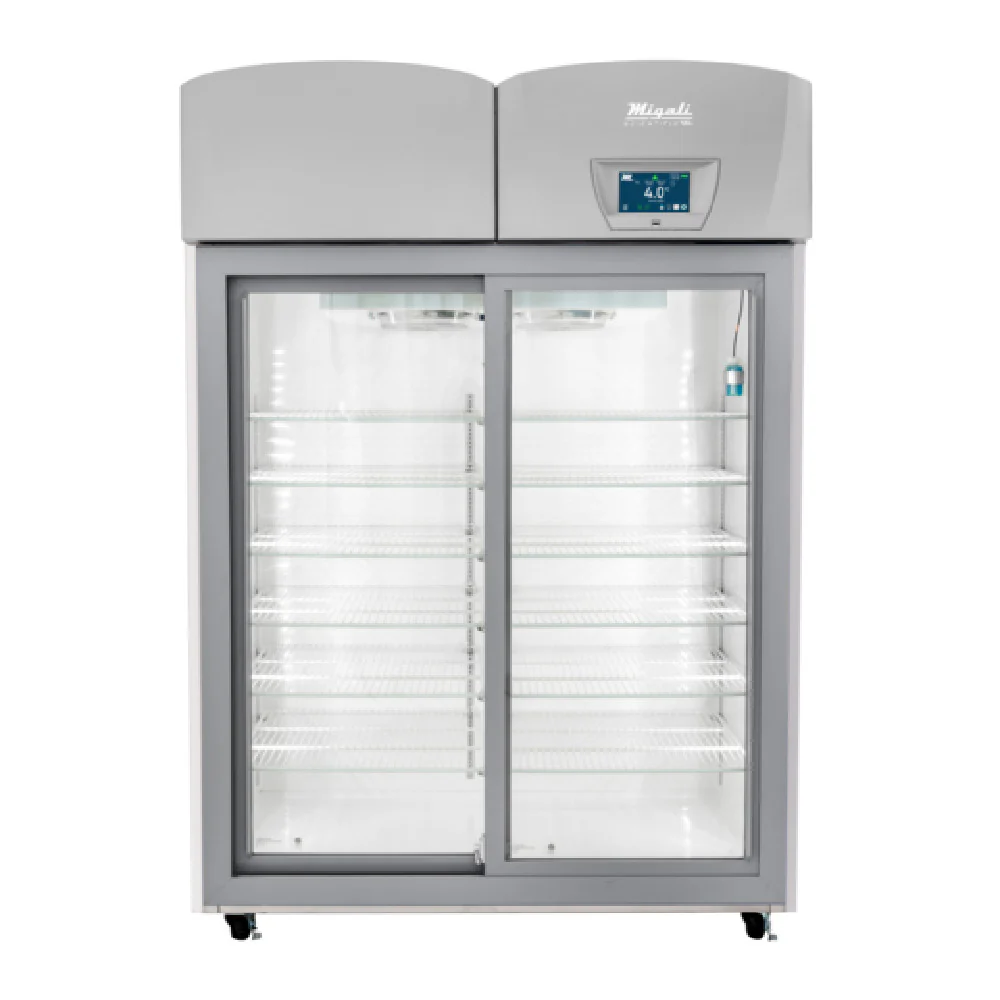 Migali Industries EVOX-2R-LB-RC Medical-Grade Refrigerator 44.9 Cu. Ft. Capacity Two Solid Door Migali Industries EVOX-2R-LB-RC Medical-Grade Refrigerator 44.9 Cu. Ft. Capacity Two Solid Door