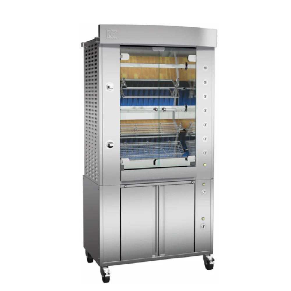 Rotisol GF975-5G-SS_NAT 40 Inch Gas Rotisserie Oven Countertop Stainless Steel 55000 BTU Rotisol GF975-5G-SS_NAT 40 Inch Gas Rotisserie Oven Countertop Stainless Steel 55000 BTU