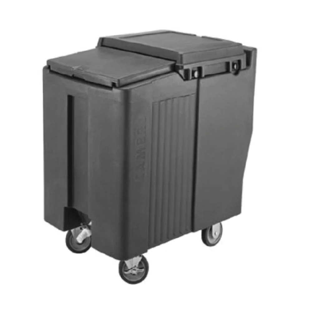 Cambro ICS125T401 23 Inch Ice Caddy Mobile 125 lb Polyethylene Slate Blue and Durable