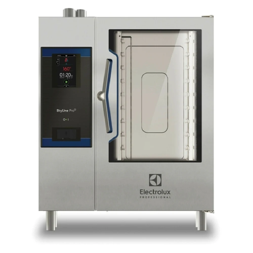 Electrolux 219682 Gas Combi Oven 34 Inch 84,543 BTU Stainless Steel with SkyClean