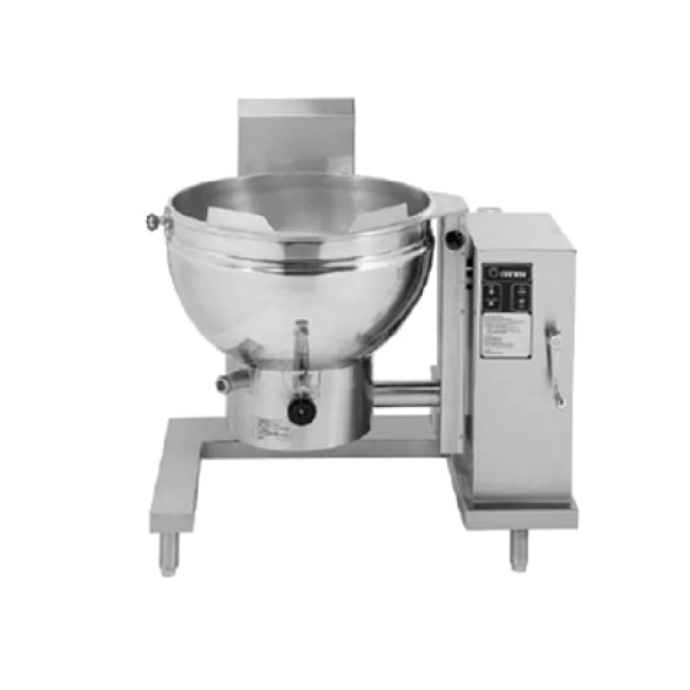 Groen DHS-40A_LP 46 Inch Low-Height Gas Tilting Kettle 40 Gallon 150000 BTU