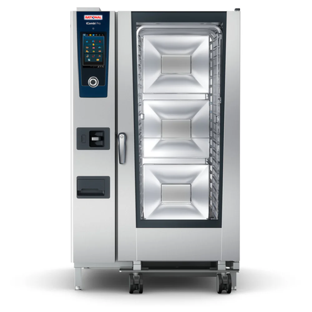 Rational ICP 20-FULL E 480V 3 PH Electric Combi Oven 42 Inch with 20 Sheet Pan Capacity
