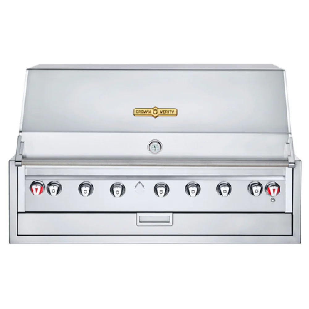 Crown Verity IBI48LP 51 Inch Built-In Gas Charbroiler 107000 BTU with Bun-Rack Crown Verity IBI48LP 51 Inch Built-In Gas Charbroiler 107000 BTU with Bun-Rack