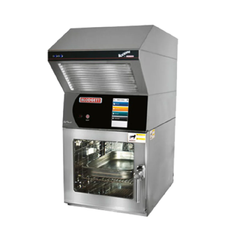 Blodgett BLCT-6E-H_208/60/3 20 Inch Electric Combi Oven Steamer with Hoodini Hood