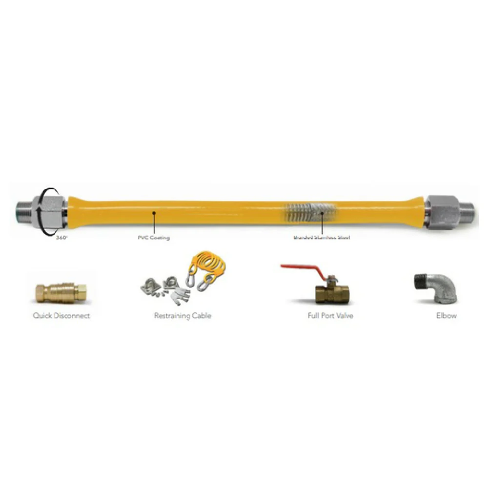 Klinger's Trading GH100KIT36 Easyflex® Commercial Gas Connector Kit 1 Klinger's Trading GH100KIT36 Easyflex® Commercial Gas Connector Kit 1