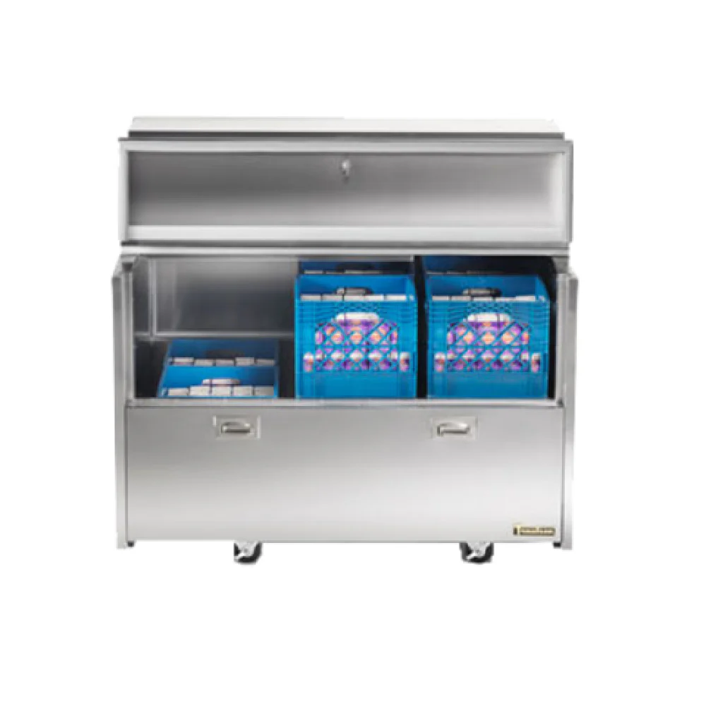 Traulsen RMC49D6 49 Inch Forced Air Milk Cooler Dual Access Stainless Steel Traulsen RMC49D6 49 Inch Forced Air Milk Cooler Dual Access Stainless Steel
