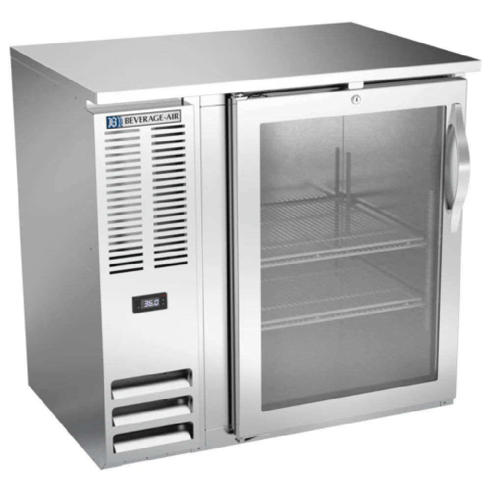 Beverage Air BBN36HC-G-S Refrigerated Back Bar Storage Cabinet One-section 36 Beverage Air BBN36HC-G-S Refrigerated Back Bar Storage Cabinet One-section 36