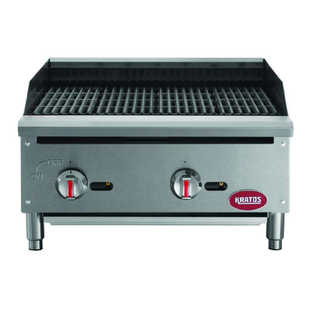Hubert 29Y-001 Kratos® Commercial Gas Radiant Charbroiler 24 Hubert 29Y-001 Kratos® Commercial Gas Radiant Charbroiler 24
