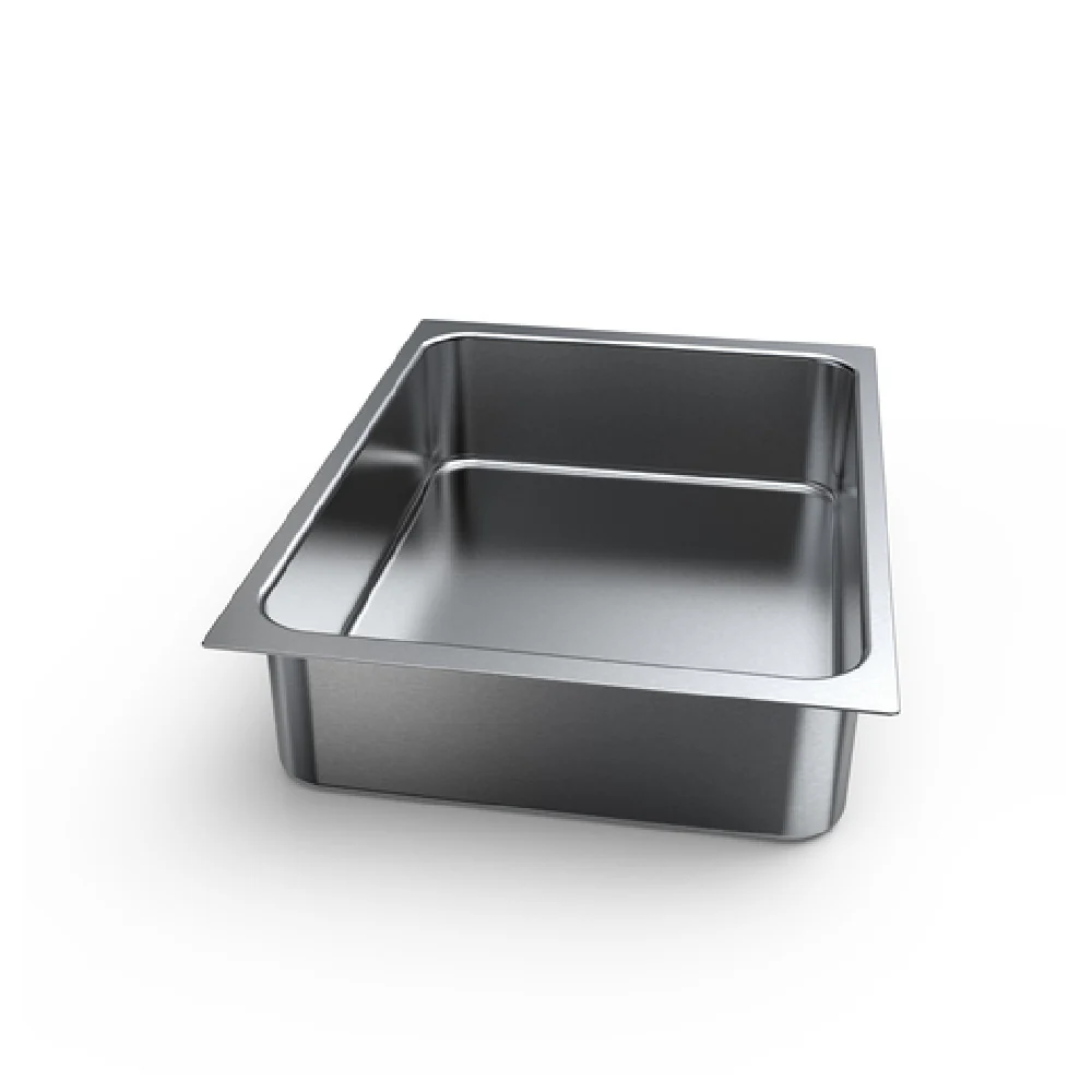 NBR Equipment PAN-2015 21-3/4 Inch Drawer Pan 300 Series Stainless Steel