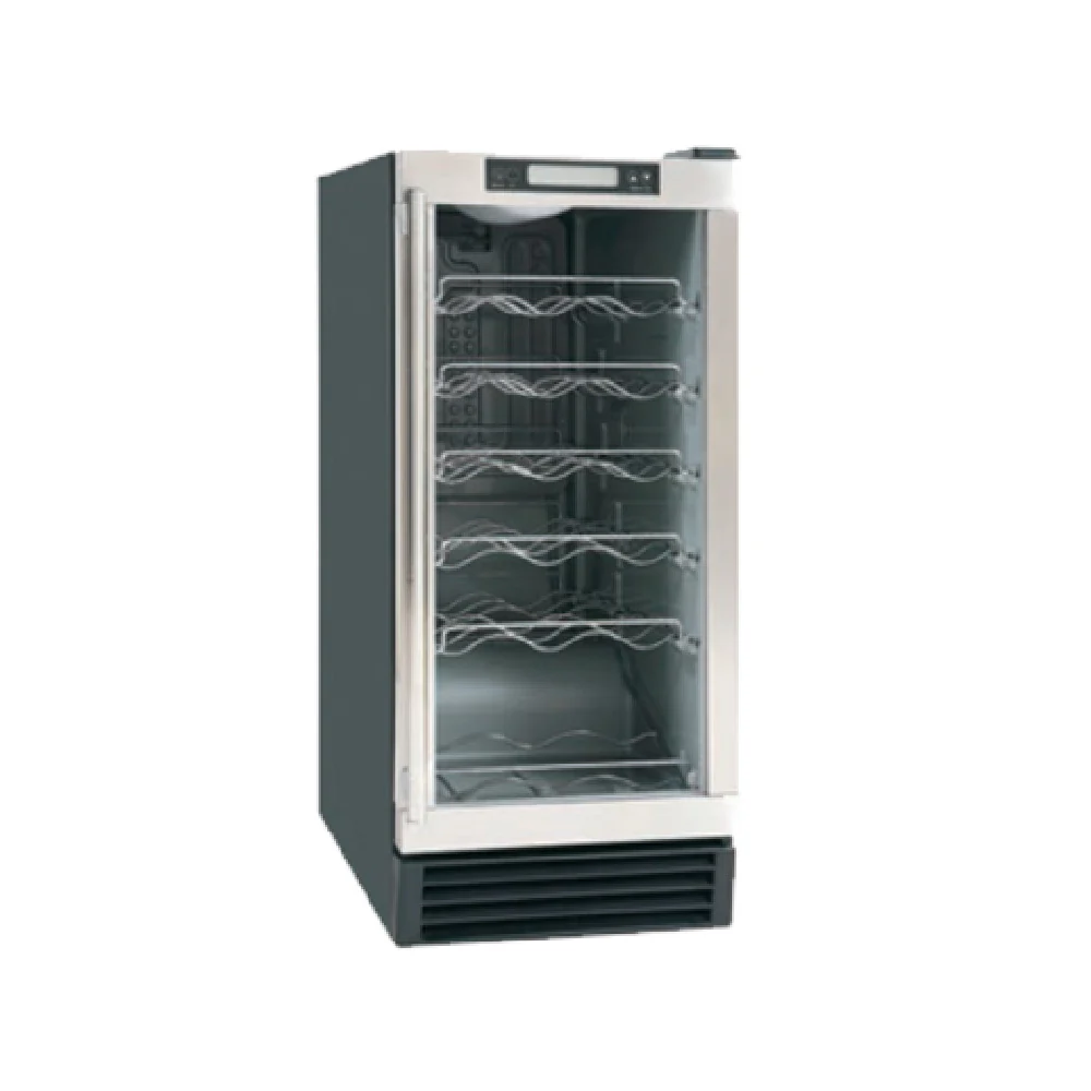 Maxximum MCWC28HC 14-1/2 Inch Indoor Wine Refrigerator Electric Wine Cellar Cabinet Black Steel