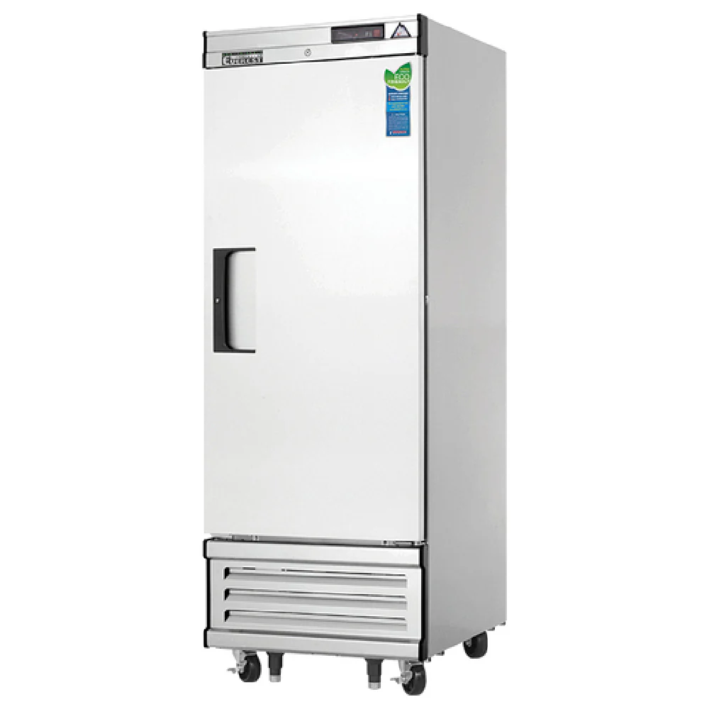 Everest Refrigeration EBWF1 29 Inch Reach-In Freezer Electric Solid Door Stainless Steel with 3 Shelves Everest Refrigeration EBWF1 29 Inch Reach-In Freezer Electric Solid Door Stainless Steel with 3 Shelves