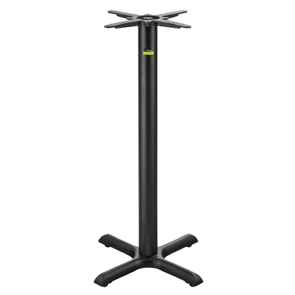 FLAT Tech CT2017 22 Inch Bar Height Table Base with Hydraulic Stabilization Cast Iron