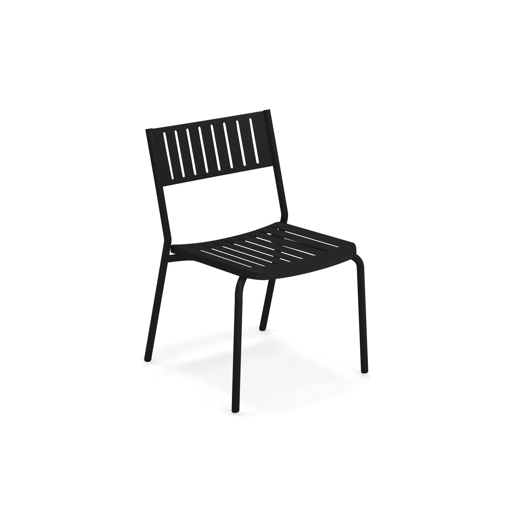 emuamericas llc E146-24 21 Inch Bridge Stacking Side Chair Outdoor Metal Slat emuamericas llc E146-24 21 Inch Bridge Stacking Side Chair Outdoor Metal Slat