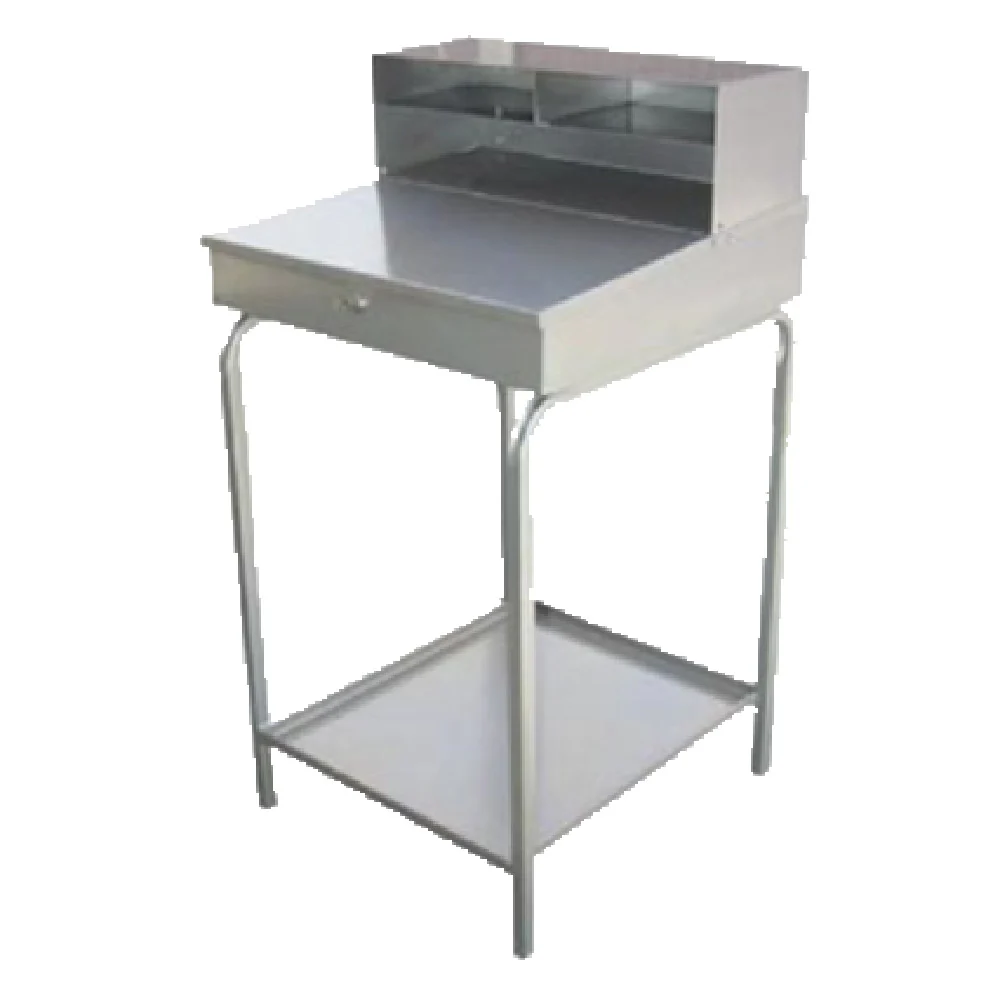 SPG International 4G0186 Kelmax Receiving Desk Stationary Design Sloped Top Writing Surface
