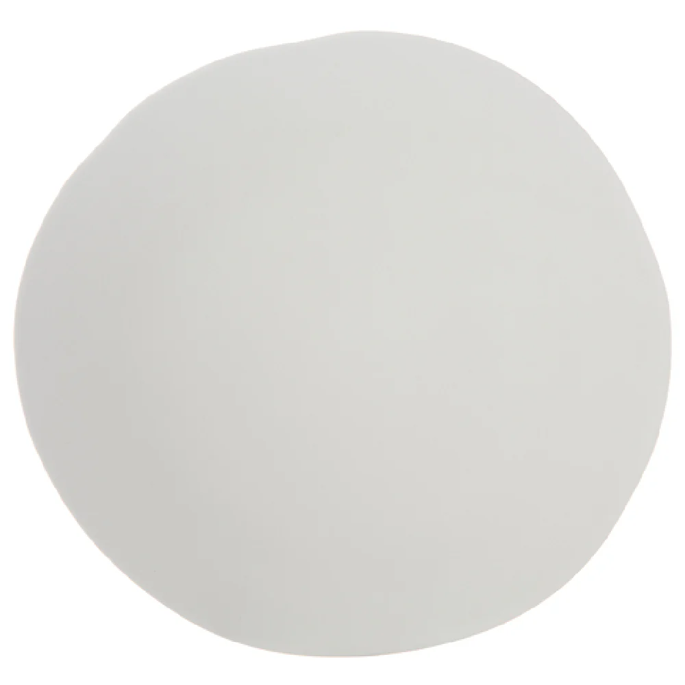 Carlisle 5310523 11 Inch Freeform Rimless Plate Melamine Gray Matte Finish Carlisle 5310523 11 Inch Freeform Rimless Plate Melamine Gray Matte Finish
