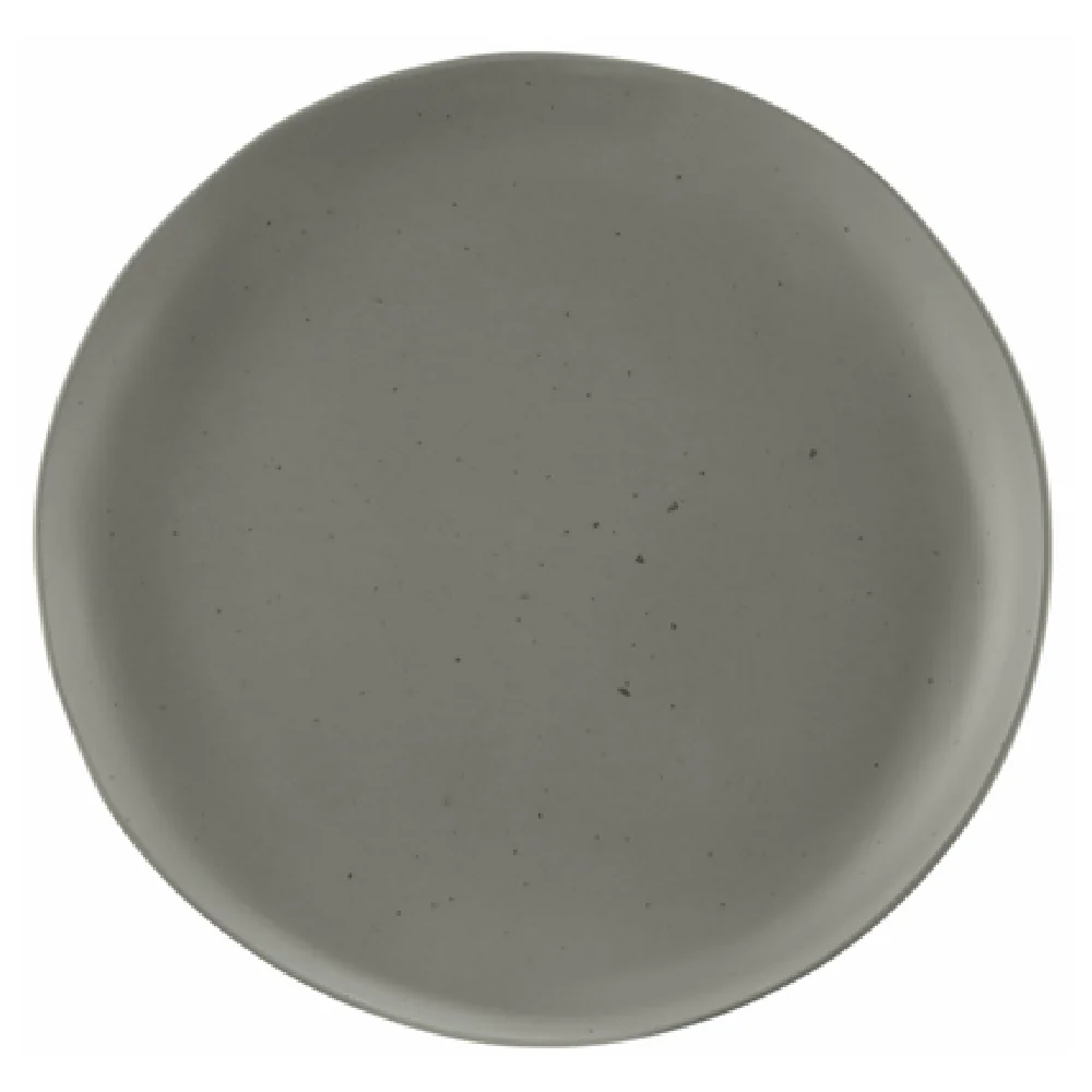 GET Enterprises B182106-DGS 10-3/4 Inch Round Plate Melamine Dark Gray and Speckled GET Enterprises B182106-DGS 10-3/4 Inch Round Plate Melamine Dark Gray and Speckled
